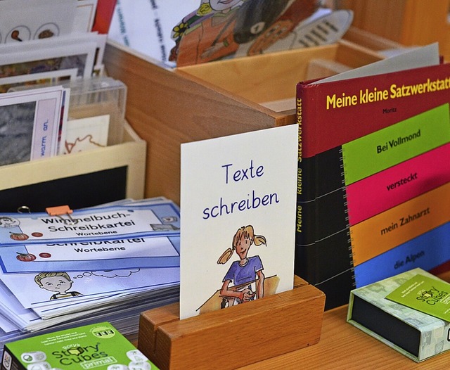Lernmaterialien fr die Grundschule   | Foto: Kathrin Blum