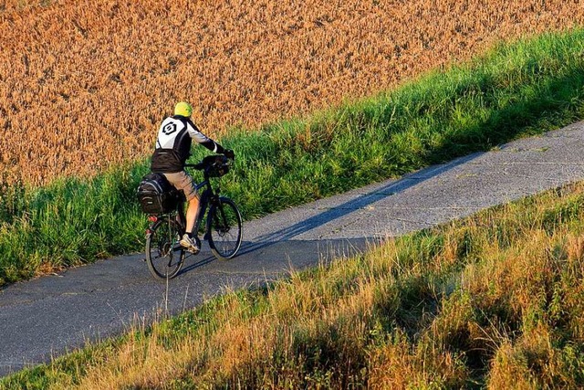 Auch auf einem Landwirtschaftsweg kann... andere Nutzer keine Rcksicht nehmen.  | Foto: Sebastian Gollnow