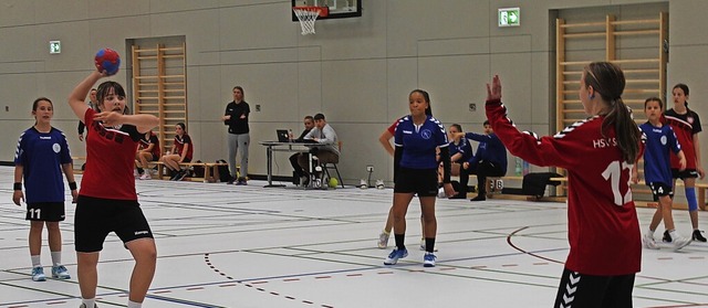 Nicht nur die  Schopfheimer Handballer...n Sporthalle der Gemeinschaftsschule.   | Foto: Ralph Lacher