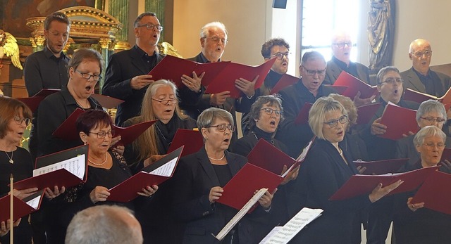 Zum letzten Mal trat der Kammerchor Rh...evor er sich Ende des Jahres auflst.   | Foto: Roswitha Frey