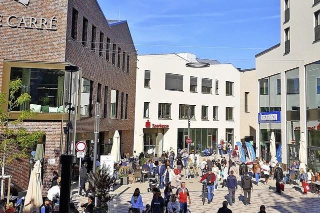 Das Einkaufsquartier Re-Carr verschiebt die Kundenstrme in Offenburgs Innenstadt
