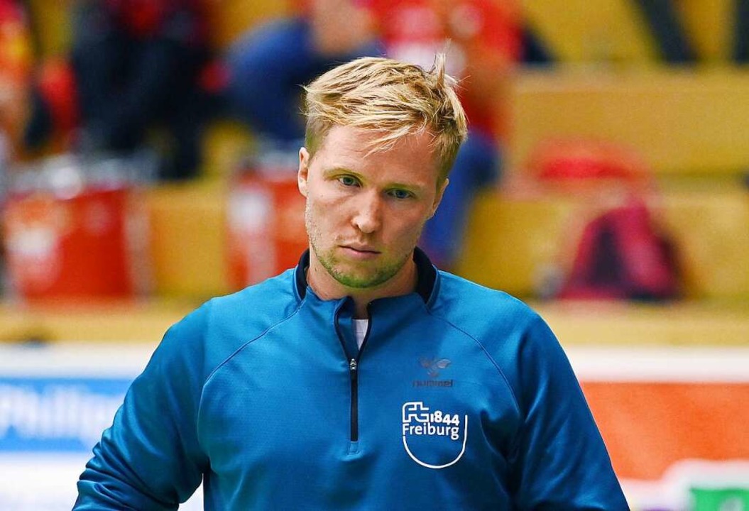 Jakob Schönhagen, Trainer der FT-Volleyballer.  | Foto: IMAGO/ULMER
