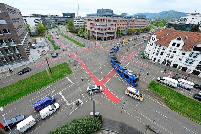 Freiburgs Verkehr knnte viele Daten liefern.  | Foto: Ingo Schneider
