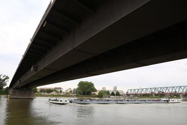 Ab 2. Mai ist die Europabrücke über den Rhein bei Kehl teilgesperrt