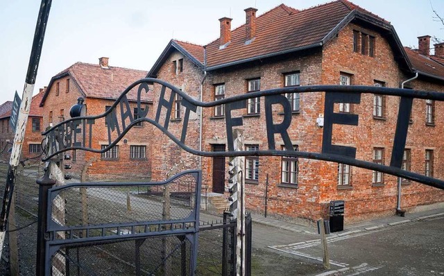 Bogdan Bartnikowski hat das KZ Auschwitz berlebt. Symbolbild.  | Foto: Kay Nietfeld (dpa)