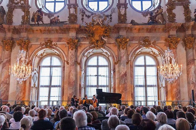 Musikgenuss der Extraklasse in der Wrzburger Residenz  | Foto: Thomas Neumann