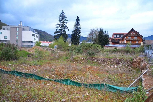 Auf dem Areal der alten Weberei in Fahrnau herrscht weiter Stillstand.  | Foto: Edgar Steinfelder