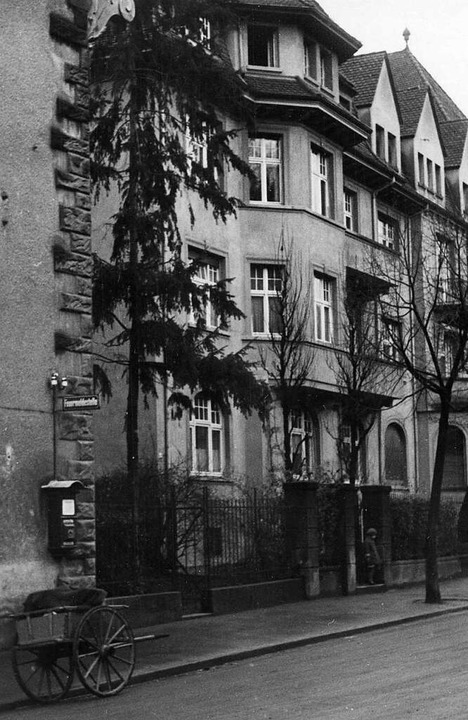 Im dritten Stock der Lorettostraße 40 lebten die Husserls.  | Foto: Stadtarchiv Freiburg