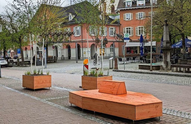 Die Mblierung der Hauptstrae ist jetzt im Grundsatz abgeschlossen.  | Foto: Stadt Schopfheim