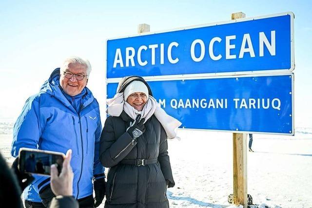 Steinmeier besucht die Arktis und will Sensibilität für den Klimawandel stärken