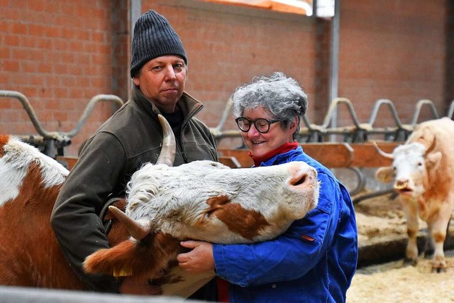 1998 bernahmen Alfred und Silvia Ruts...&#8211; und stellte auf kolandbau um.  | Foto: Kathrin Blum