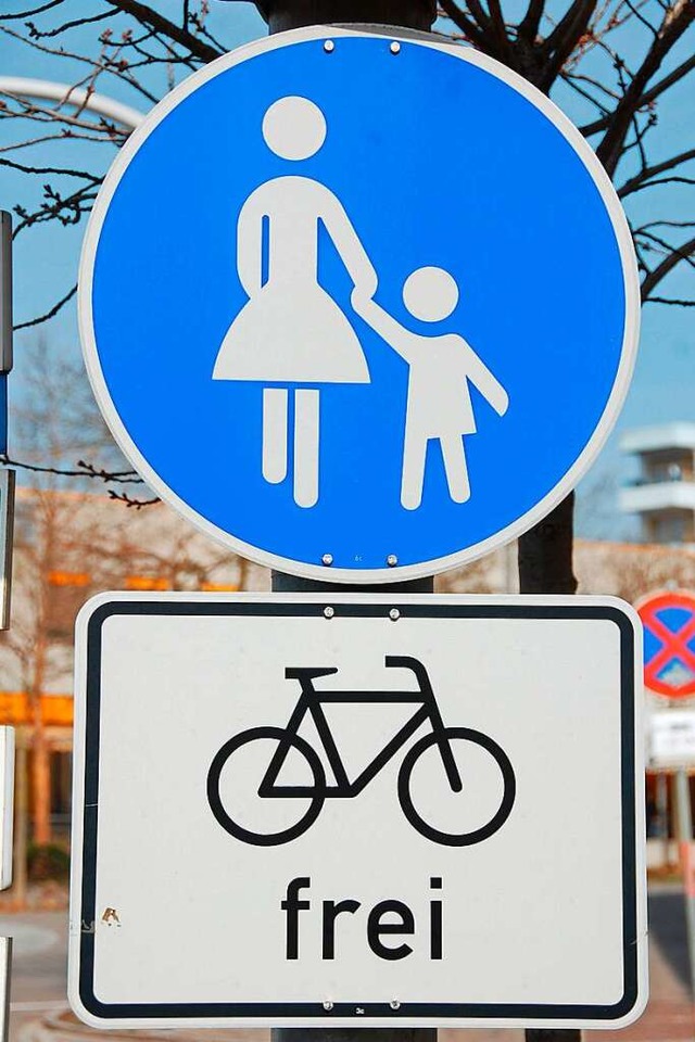 Neben dem Rad- soll auch der Fuverkehr in der Stadt attraktiver werden.  | Foto: Hannes Lauber