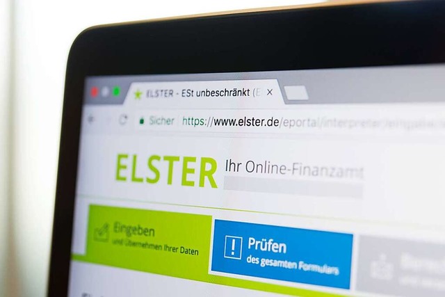 Elster kann ein Tool zur Erstellung de...hr und Kopf mehr als 1000 Euro zurck.  | Foto: Christin Klose (dpa)