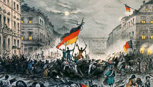 1848 gab es auch eine Revolution in De...Einheit, die es damals noch nicht gab.  | Foto: Wikipedia