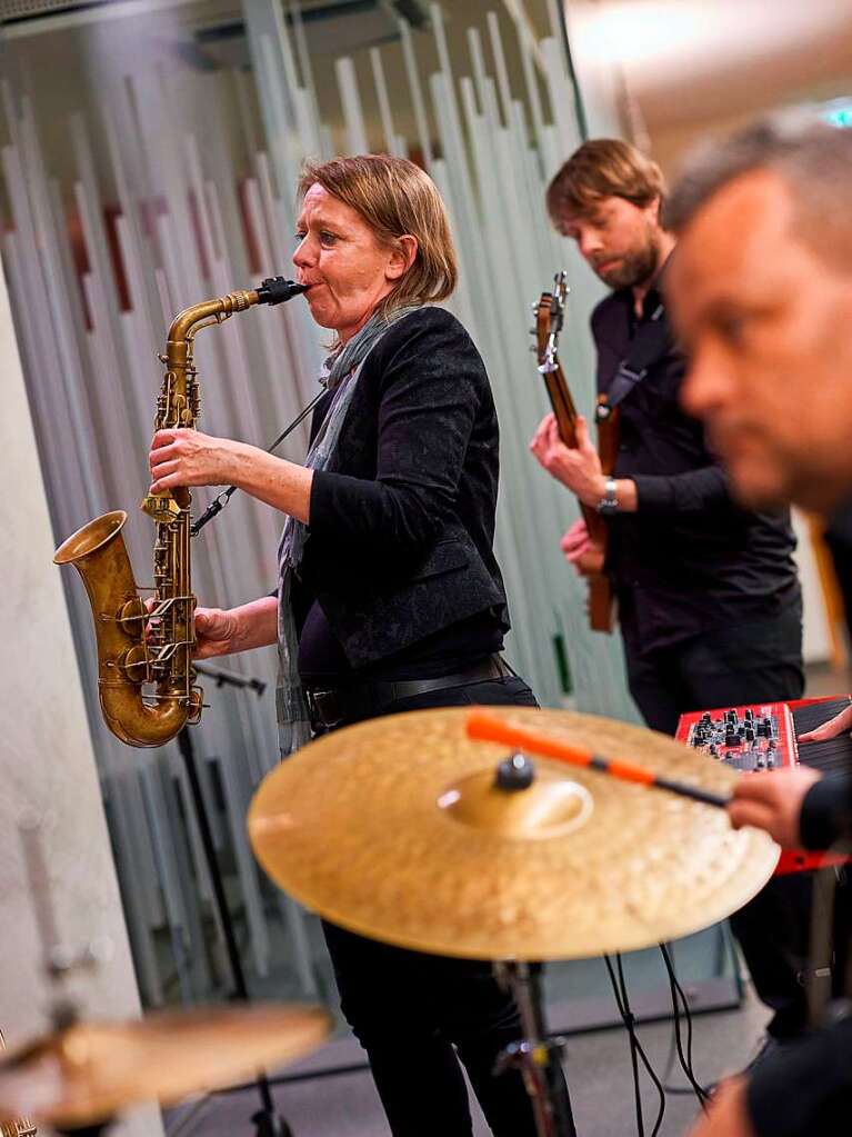 Die Jobmotor-Party 2023 in der Meckelhalle der Sparkasse Freiburg-Nrdlicher Breisgau