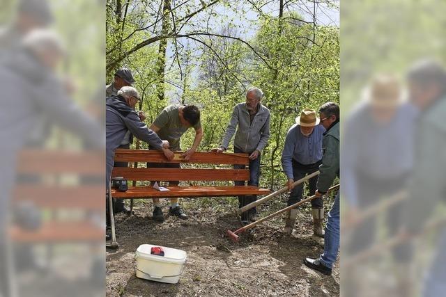 Ruhepltze im Rheinwald