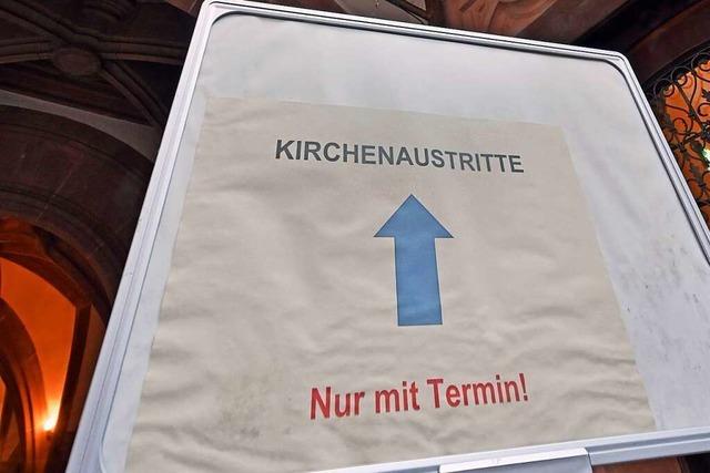 Freiburg verzeichnet mehr Kirchenaustritte seit dem Missbrauchsgutachten