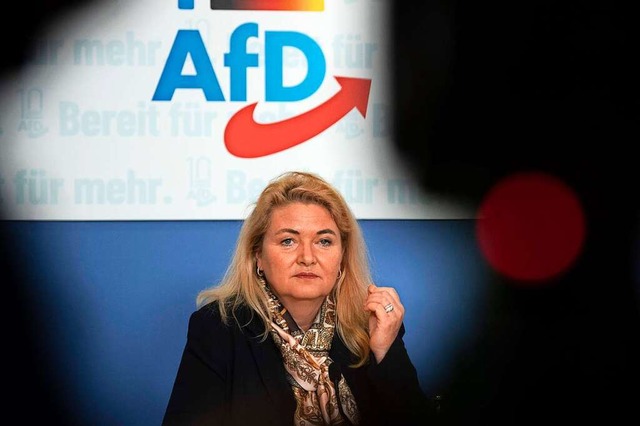 AfD-Fraktionschefin Kristin Brinker  | Foto: IMAGO