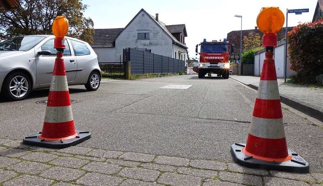 Das einsturzgefhrdete Gebude in der Kehler Sternenstrae  | Foto: Stadt Kehl