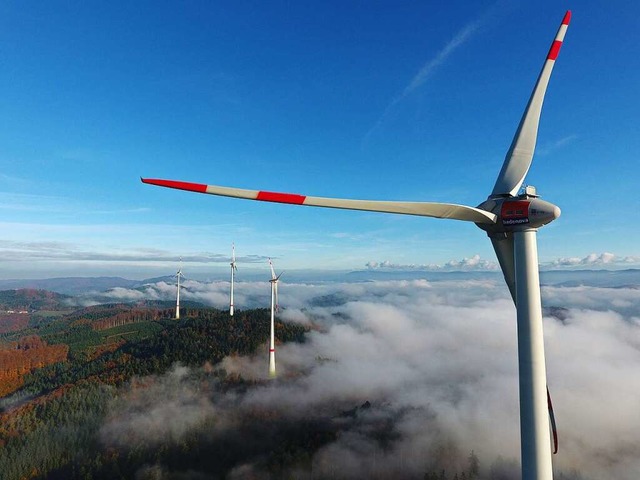 Dank Windkraft soll in vier bis fnf Jahren Strom im Bleichtal gewonnen werden.  | Foto: Uwe Geisink (Gutachter von reencon)