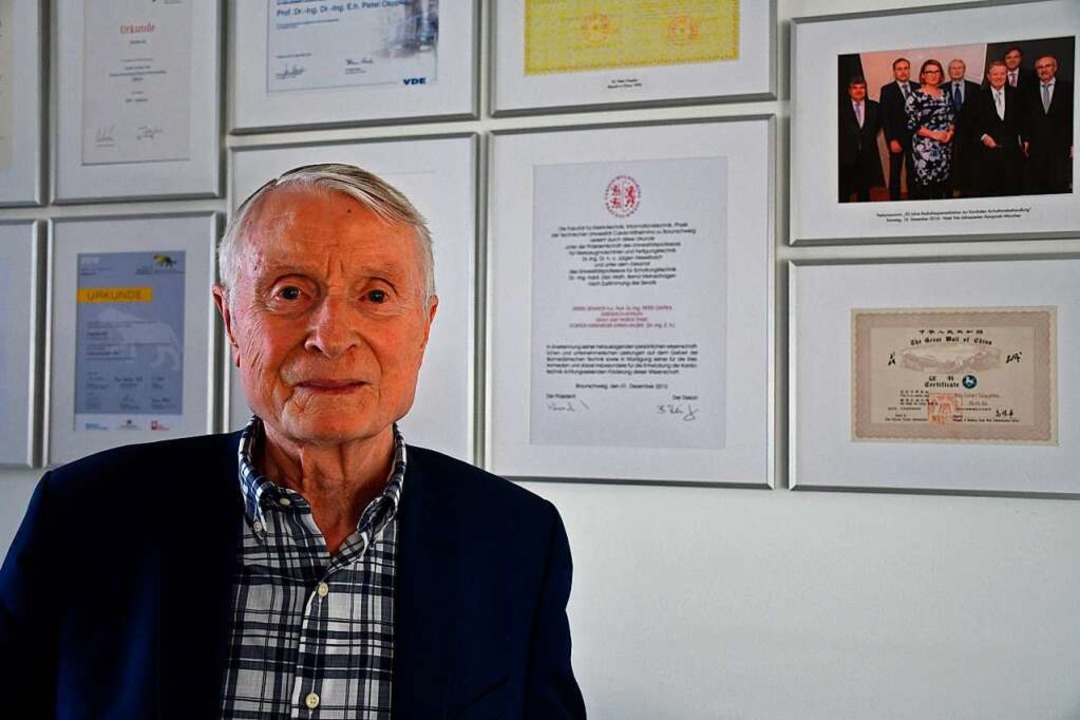 Der Rheinfelder Unternehmer Peter Osypka ist ein Pionier der Medizintechnik Rheinfelden