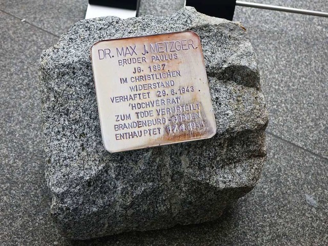 Die Initiative &#8222;Stolpersteine Wi...al&#8220; plant weitere Stolpersteine.  | Foto: Roswitha Frey