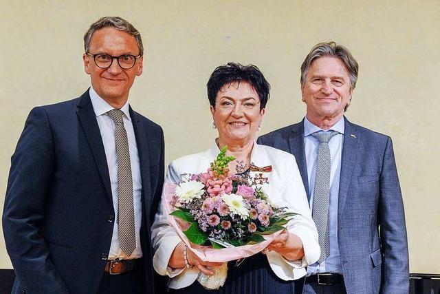 Hilda Beck aus Lahr hat das Bundesverdienstkreuz erhalten