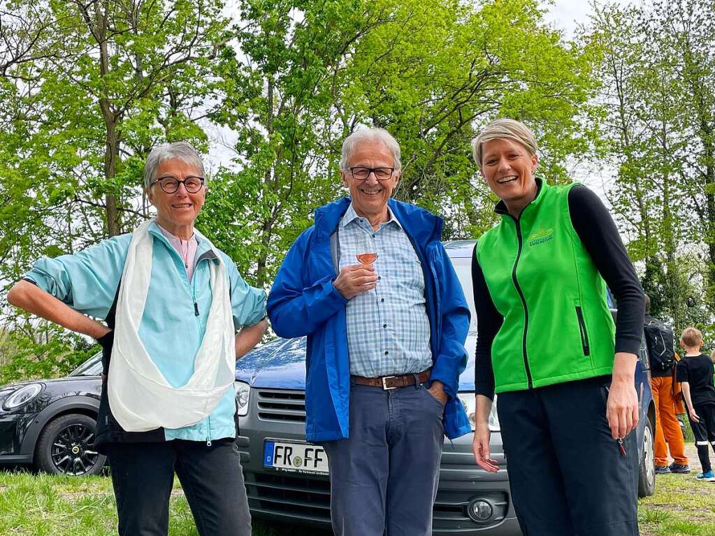 Groer Andrang herrschte am Sonntagnachmittag beim Gipfeltreffen mit Jungweinprobe auf der Katzensteinbuckhtte.