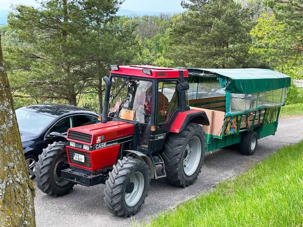 Groer Andrang herrschte am Sonntagnachmittag beim Gipfeltreffen mit Jungweinprobe auf der Katzensteinbuckhtte.