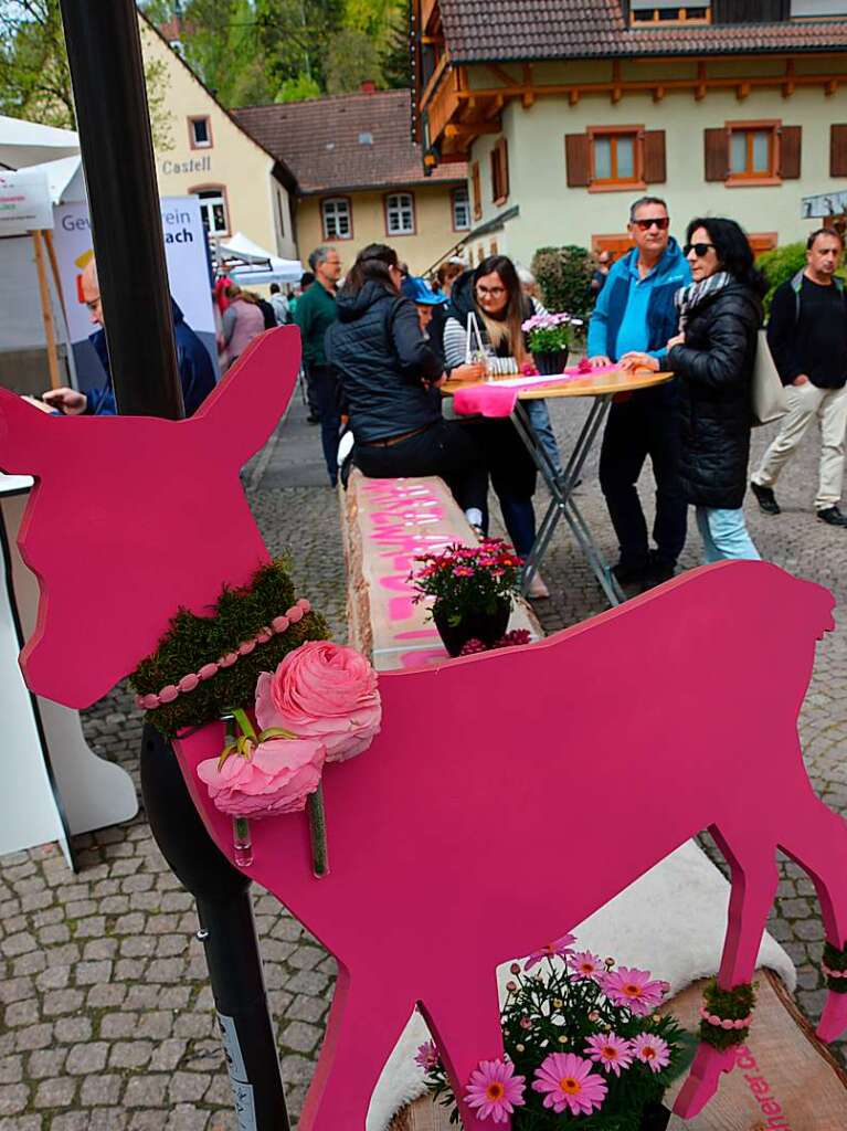 Shoppen im Zeichen des pinken Hirsches: Impressionen aus Elzach