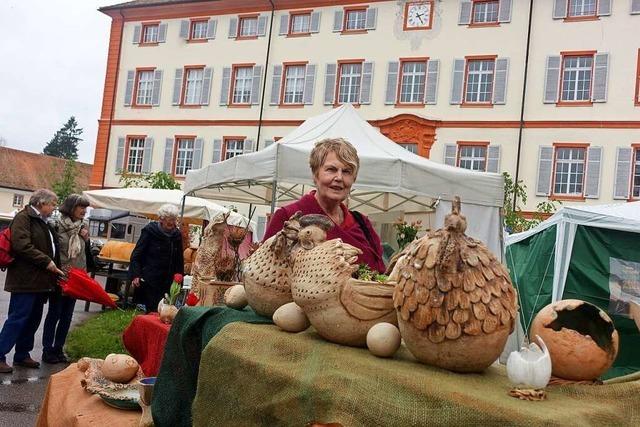 Tpfer- und Knstlermarkt in Schloss Beuggen lockt mit kreativem Angebot