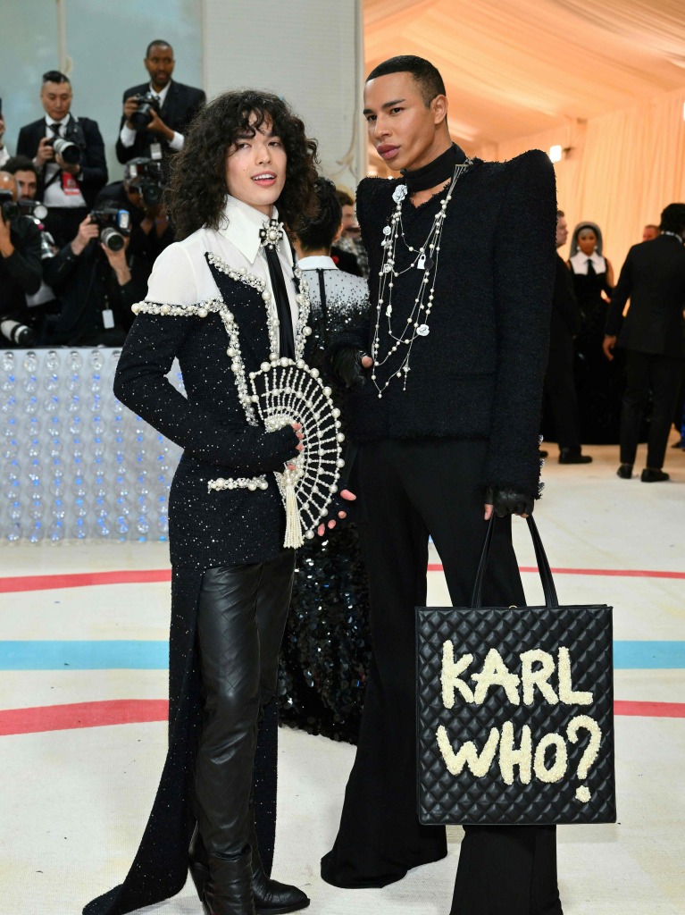 Der franzsische Designer Olivier Rousteig (rechts)