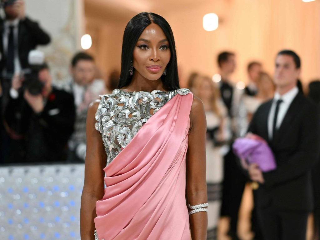 Das britische Model Naomi Campbell