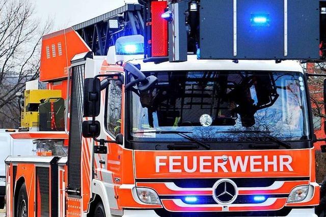 Feuerwerkskörper sorgt für Brandalarm in Freiburg-Weingarten