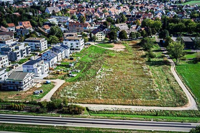 Der Bebauungsplan für den fünften Wohnhof in Kirchzarten steht