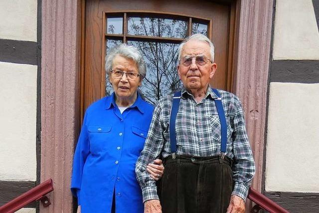 Seit 60 Jahren ist dieses Ehepaar im christlichen Glauben verbunden
