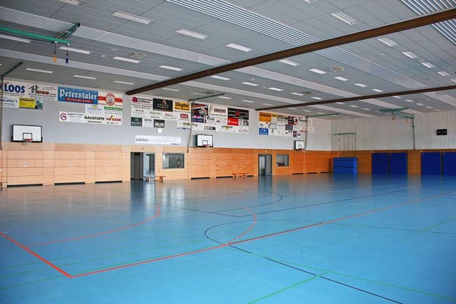 Die Friesenheimer Sporthalle war 2011 saniert worden. Nun ist sie zu klein.  | Foto: gemeinde friesenheim