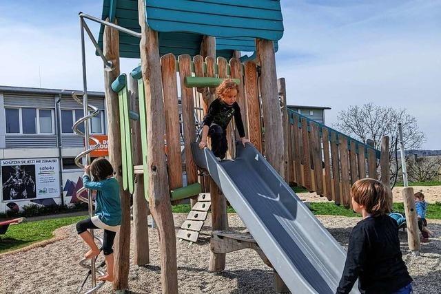 Der neue Spielplatz in Adelhausen macht Kindern richtig Spa