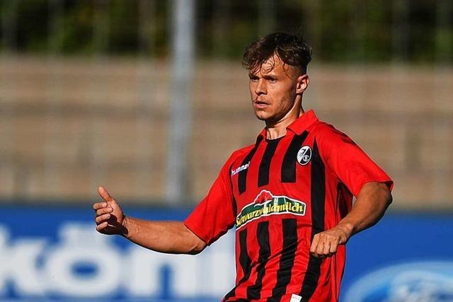 Fabian Rüdlin verstärkt zur kommenden Saison die U 23 des SC Freiburg