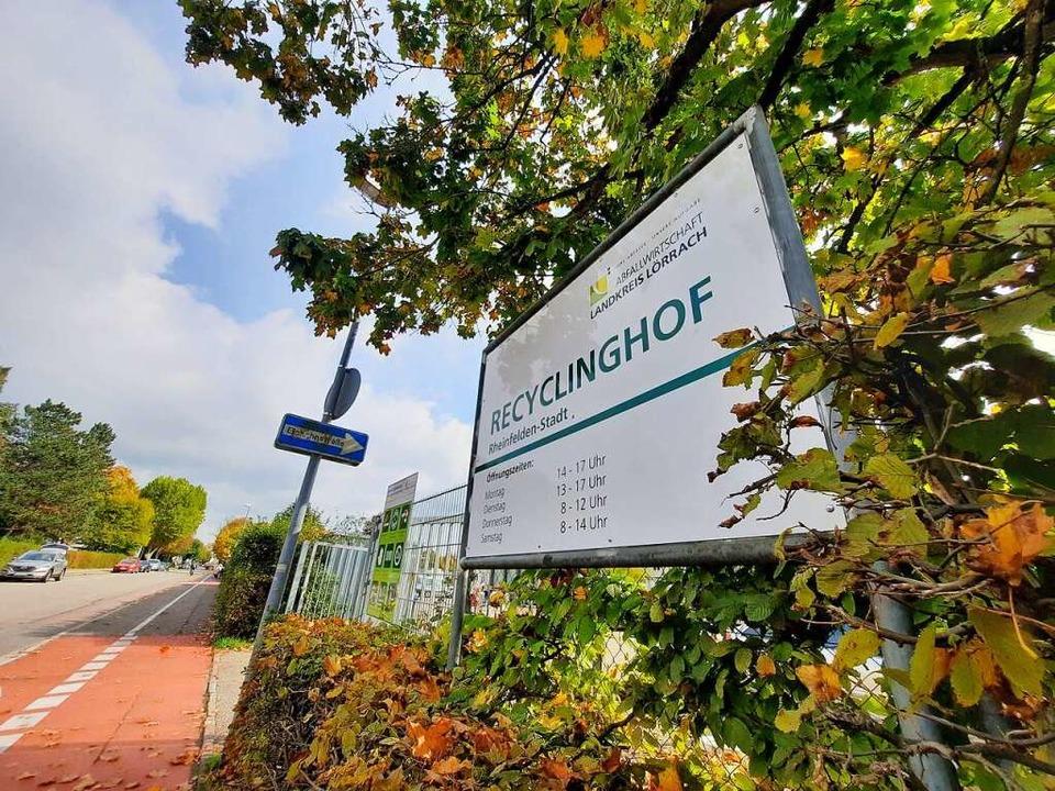 Umfrage Großteil ist mit Öffnungszeiten im Kreis Lörrach der Recyclinghöfe zufrieden Kreis