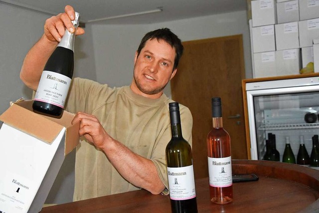 Christoph Blattmann vom gleichnamigen ... hat die Weinwanderung mitorganisiert.  | Foto: Andrea Steinhart