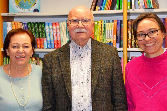 Margaretha Maier, Johannes Maier, Stefanie Maier (von links)  | Foto: Christiane Sahli