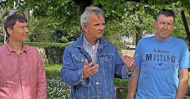 Matthias Dirrigl, Stefan Hofmann und Christoph Schrder (von links)  | Foto: Stefan Reinelt