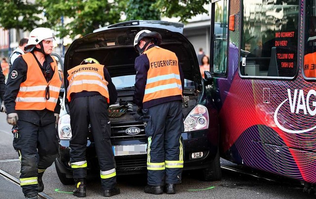 Unflle zwischen Autos und Straenbahn... hier 2018 im Rieselfeld (Archivbild).  | Foto: Patrick Seeger