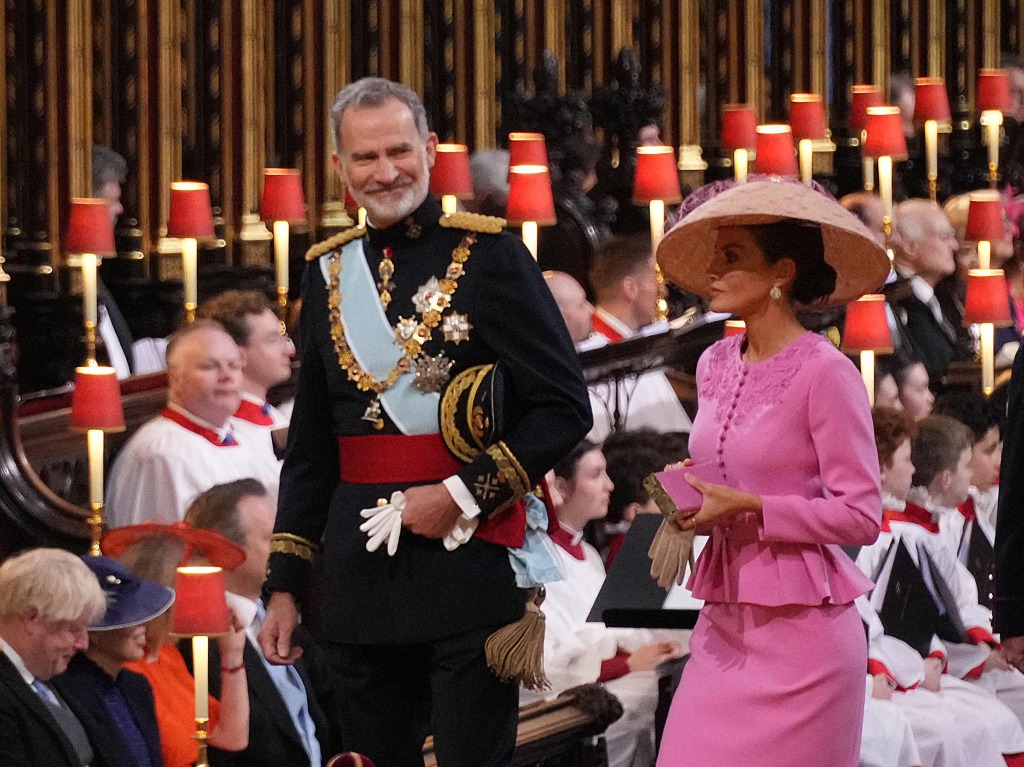 Knig Felipe VI und Knigin Letizia von Spanien.