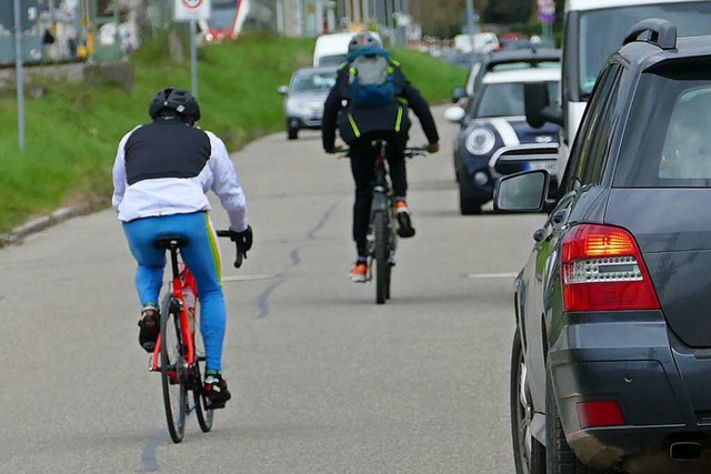 Der Radschnellweg 7 des Landkreises so.... Der Gemeinderat hlt das fr falsch.  | Foto: Martina David-Wenk