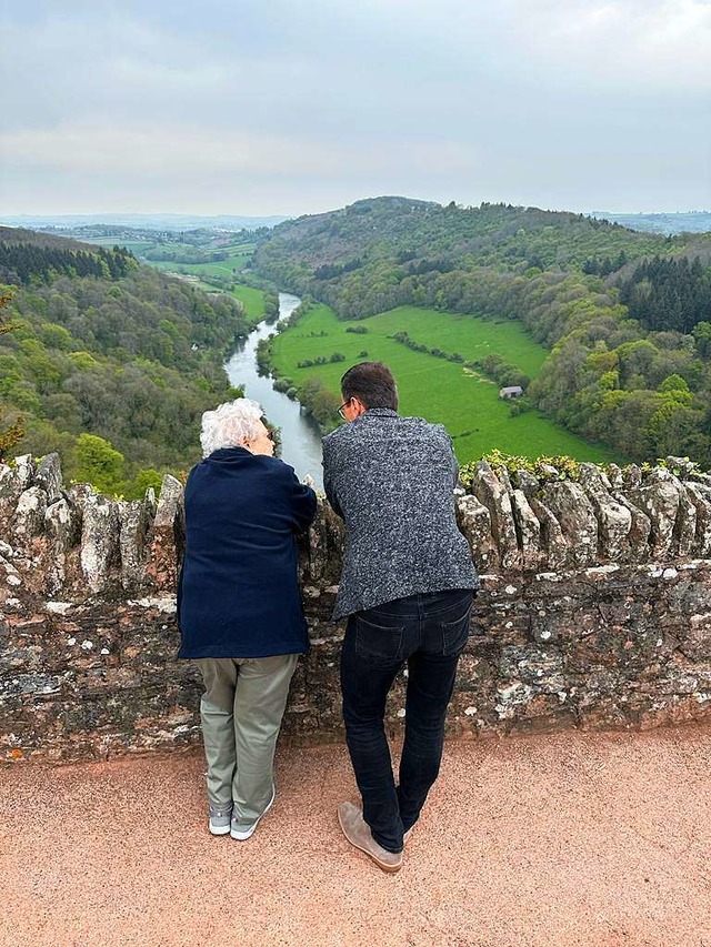 OB Marco Steffens besucht  in Ross-on-Wye Eva Mendelsson  | Foto: Stadt Offenburg