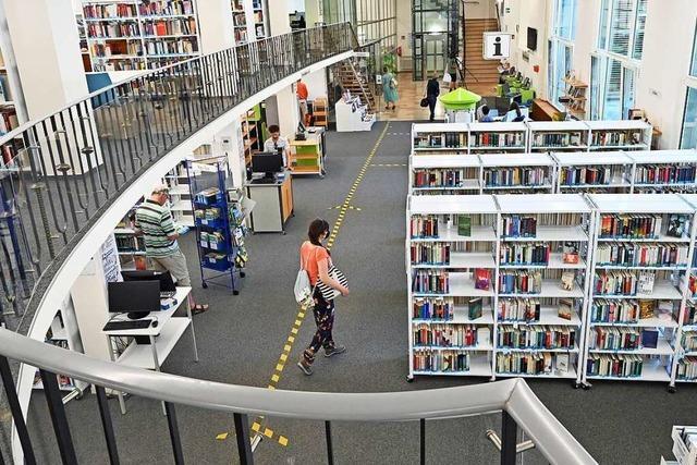 Freiburgs Stadtbibliothek freut sich über die wieder steigende Zahl an Leseratten