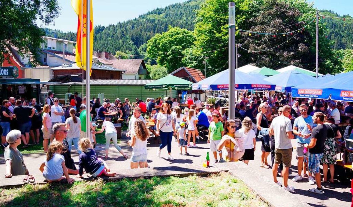 Das Seelbacher Dorffest 2022 war ein Erfolg.  | Foto: Beate Zehnle-Lehmann
