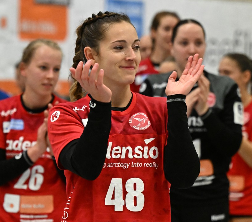 HSG-Handballerin Jessica Peter auf einem Archivbild (2022).  | Foto: Achim Keller
